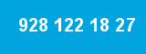 928 122 18 27